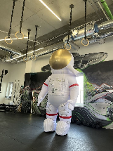 Astronaut mascot